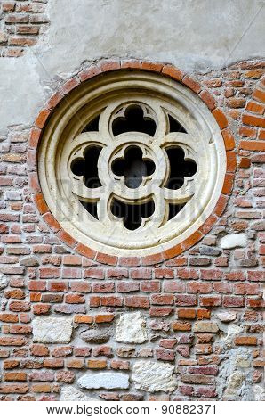 medevial castle window detail