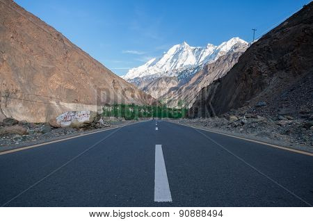 Karakorum Highway in Pakistan