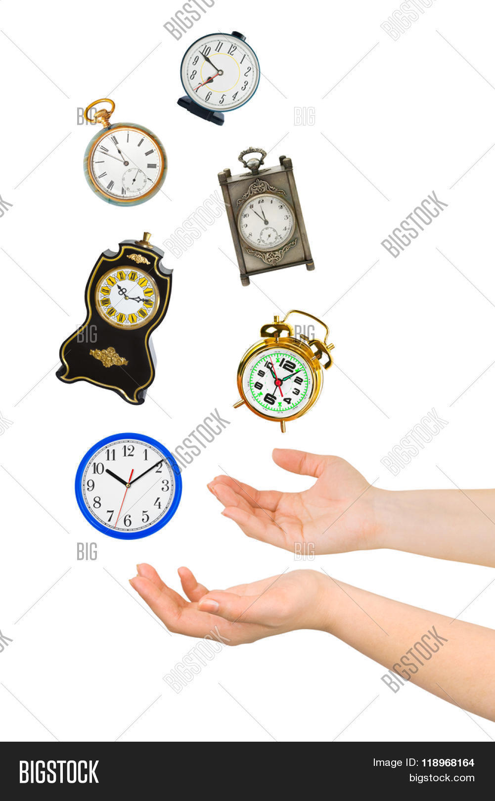 Juggling Hands Clocks Image & Photo (Free Trial) Bigstock