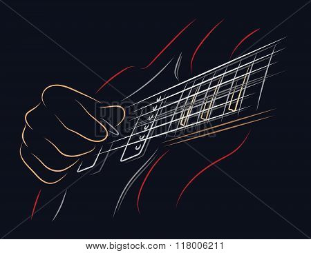 Playing Guitar