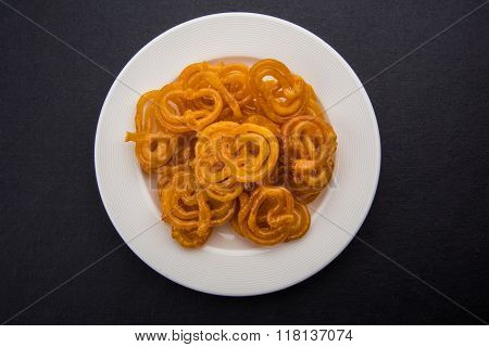 indian sweet jalebi or imarti or imarati