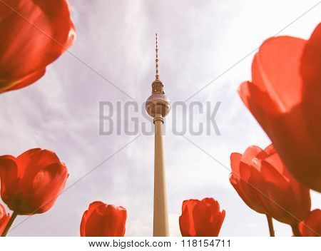 Tv Tower, Berlin Vintage