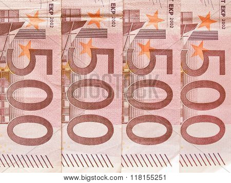 Euro Note Vintage