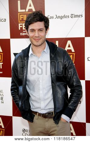 Adam Brody at the 2012 Los Angeles Film Festival premiere of 