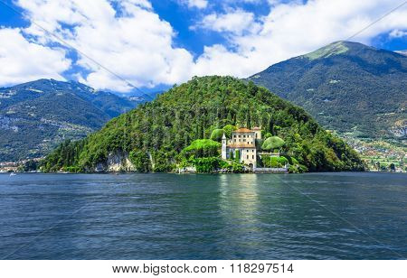 beautiful  Lago di Como, villa del Balbinello