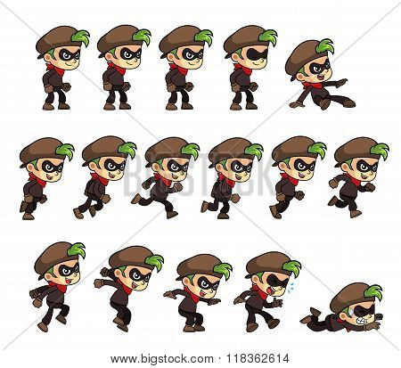 Thief Boy Game Sprites