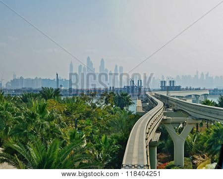Monorail In Dubai