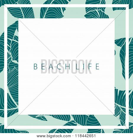 print palm text
