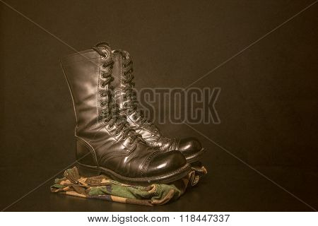 Boots And Camouflage