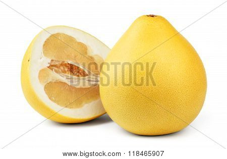 Ripe pomelo fruit