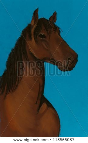 Beautiful horse.