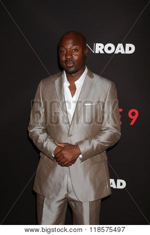 LOS ANGELES - FEB 16:  LaBrandon Shead at the Triple 9 Premiere at the Regal 14 Theaters on February 16, 2016 in Los Angeles, CA