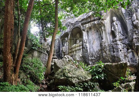 Feilai Feng Buddhist Caves