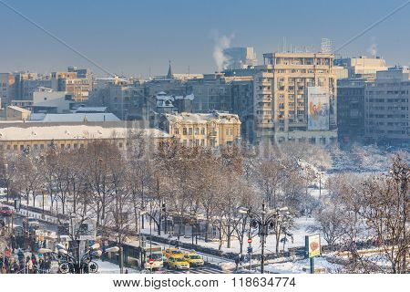 Winter In Bucharest