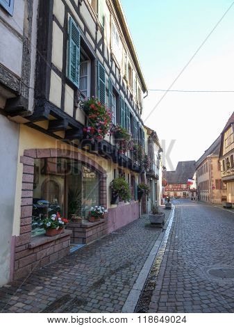 View Of Kientzheim, France