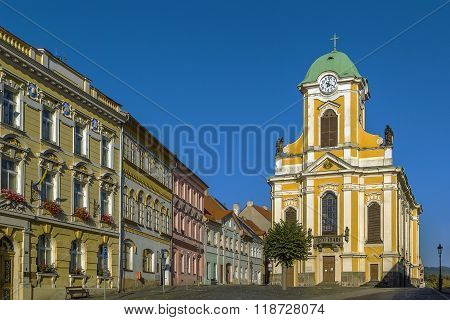 Square In Ustek, Czech Republic