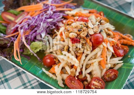 Helianthus Tuberosus Spicy Salad Healthy