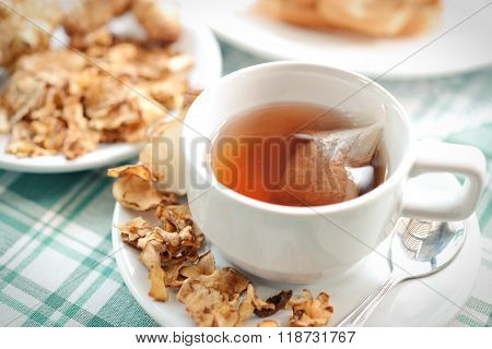 Tea Maker Helianthus Tuberosus Hot Drinks
