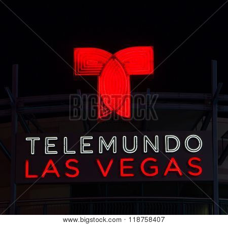 Telemundo Las Vegas Sign And Logo