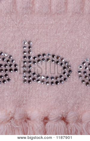 Rhinestone garn afghanske