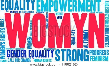 Womyn Word Cloud