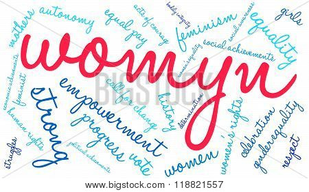 Womyn Word Cloud