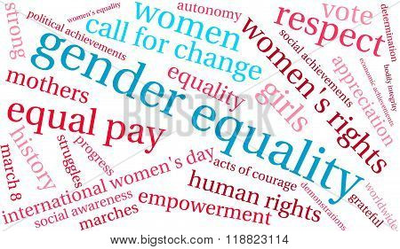 Gender Equality Word Cloud