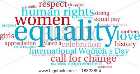 Equality Word Cloud