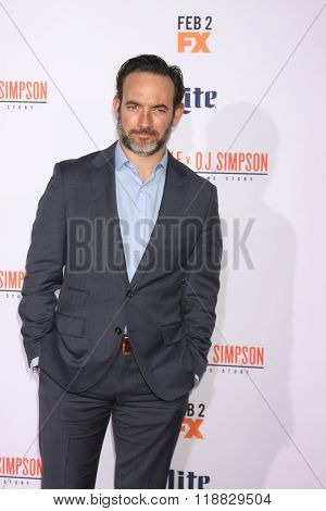 LOS ANGELES - JAN 27:  Chris Conner at the American Crime Story - The People V. O.J. Simpson Premiere at the Village Theater on January 27, 2016 in Westwood, CA