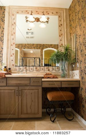 Modern smaakvol ingerichte badkamer
