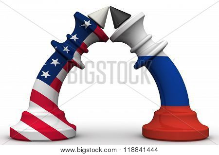 The confrontation between the Russian Federation and the United States of America. The concept