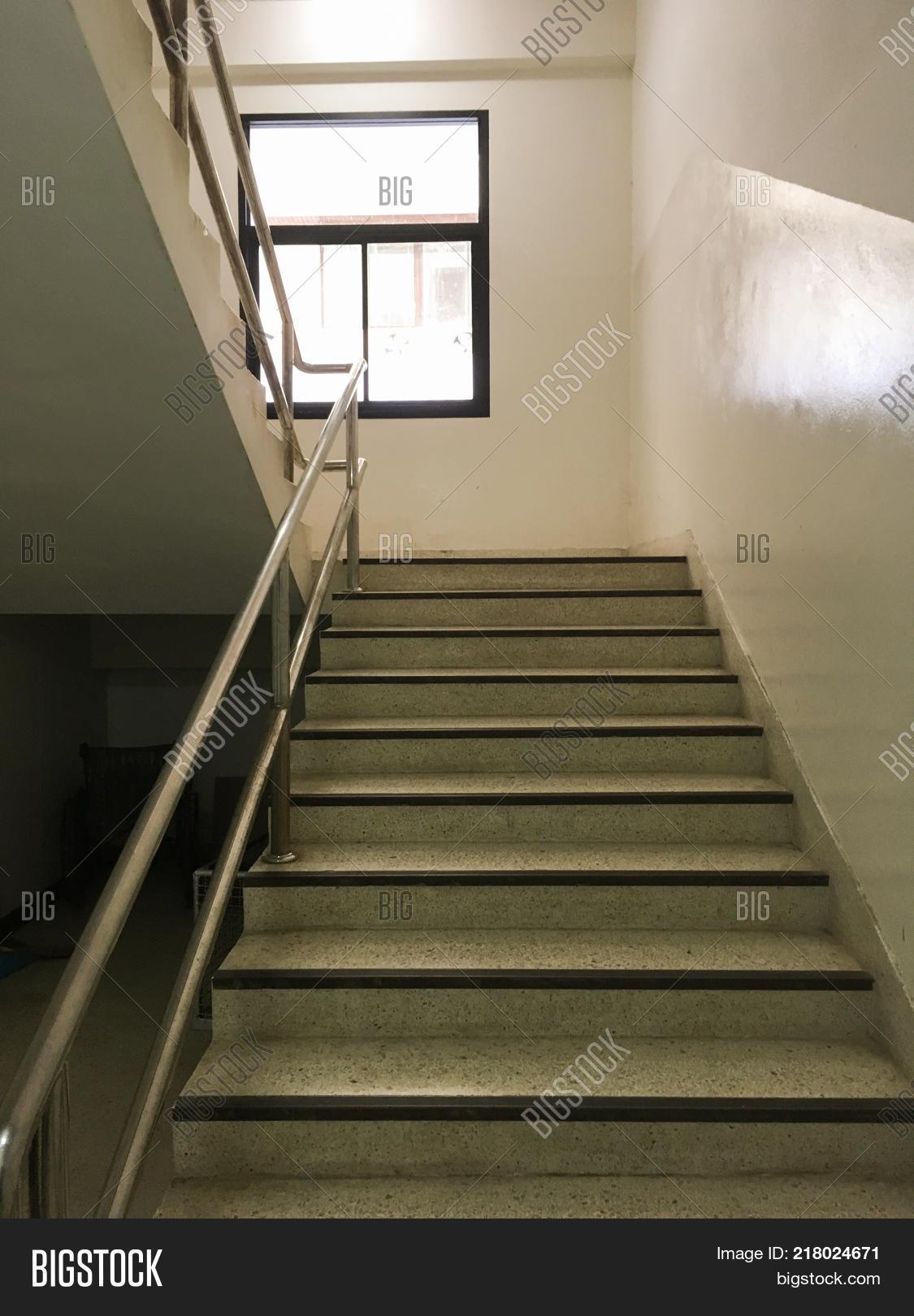close cement stair image