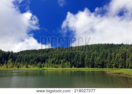 Lagoa do Canario on Sao Miguel Island, Azores Archipelago, Portugal, Europe