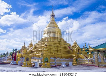 Mandalay Myanmar - Sep 02 : Sandamuni Pagoda In Mandalay Myanmar On September 02 2017 Sandamuni Pago