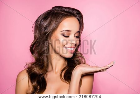 Women Beauty And Health, Wellness, Make Up, Pampering Concept. Gogreous, Charming, Pretty, Hot Naked