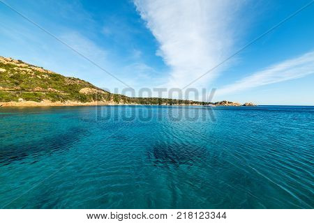 Spalmatore cove in La Maddalena island Sardinia