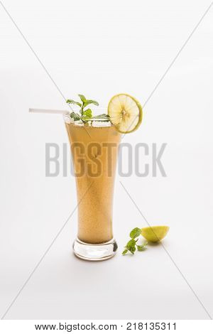 Jal Jeera or Jal-jeera, or jaljira, is an Indian beverage prepared using mixing cumin powder in water and served cold