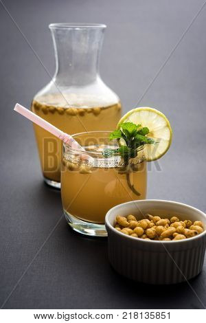 Jal Jeera or Jal-jeera, or jaljira, is an Indian beverage prepared using mixing cumin powder in water and served cold