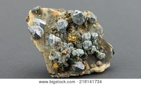 Galenite mineral crystals from Er Rachidia Province Morocco