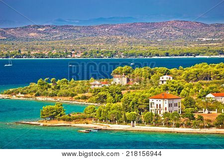 Colorful Harbor Of Zlarin Island