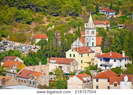 Colorful Harbor Of Zlarin Island