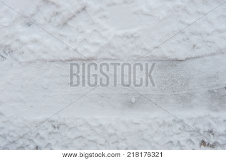 Snow surface background