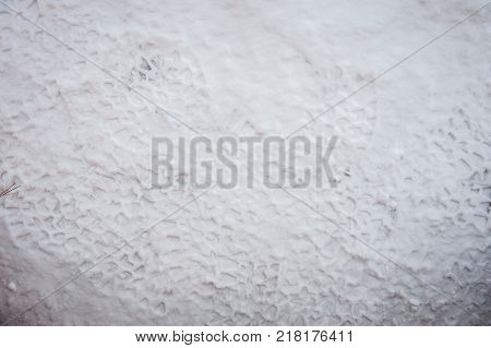 Snow surface background