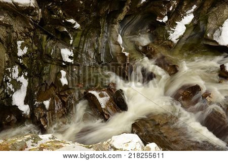A view of the river above the falls of Bruar