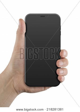 Hand Holding Cellphone