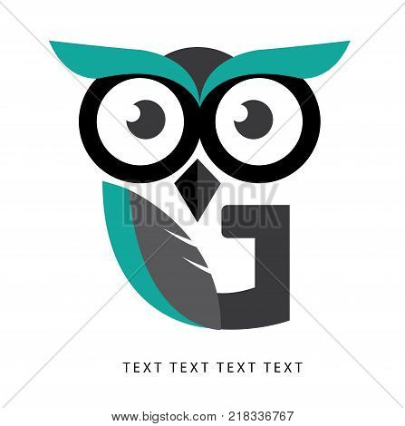 Owl icon, owl logo design,vector image owl logo template