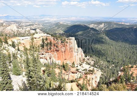 Fairview Point at Bryce Canyon National Park in Utah