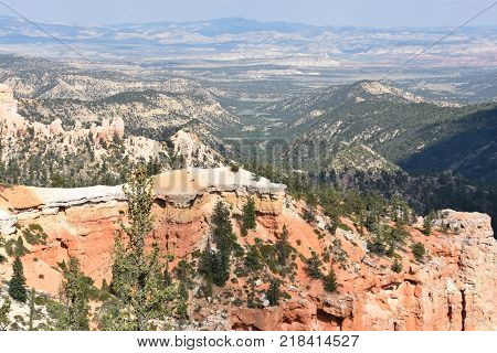Fairview Point at Bryce Canyon National Park in Utah
