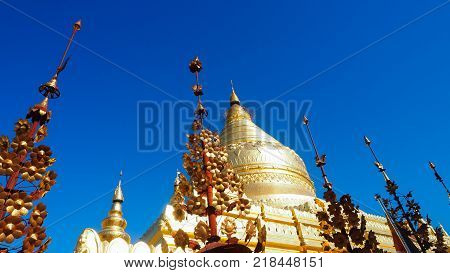 Sandamuni Pagoda in Mandalay Myanmar on Sandamuni Pagoda is a Buddhist stupa located southwest of Mandalay.