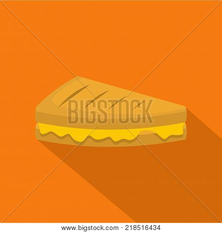 Sandwich icon. Flat illustration of sandwich vector icon for web